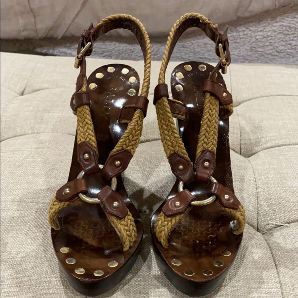 Bally wedges sandals